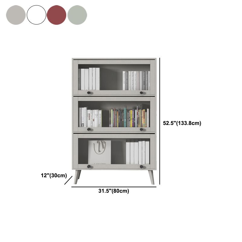 Geschlossenes Metall Bücherregal Nordic Minimalist Home Wohnzimmer Schlafzimmer Bücherregal