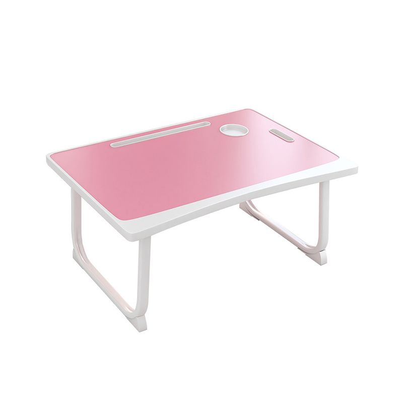 Bedroom 15.75" W Writing Desk Floating Wooden Laptop Table with Sled Base