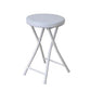 Foldable Bistro Round Shape High Chair Modern Counter Chair with Metal 4 Legs Clearhalo 'Bar Furniture' 'Bar Stools' 'bar_stools' 'furn' 'furn_bar_stools' 'Furniture' 'Kitchen & Dining Furniture' 1200x1200_b82f02f5-55c0-45c2-a0cc-812a237240f0