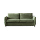 38" Wide Scandinavian Sofa Futon Corduroy Upholstered Sleeper Sofa