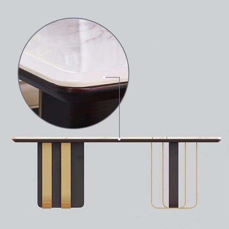 Modern 1/2/5/6/7 Pieces Dining Set Sintered Stone Dining Table Set for Home Clearhalo 'Dining Room Sets' 'Dining Tables & Seating' 'dining_room_set' 'furn' 'furn_dining_room_set' 'Furniture' 'furniture_dining_room_set' 'Kitchen & Dining Furniture' 1200x1200_b8353c56-b5ba-4160-9081-0a6cd6fe5ecd