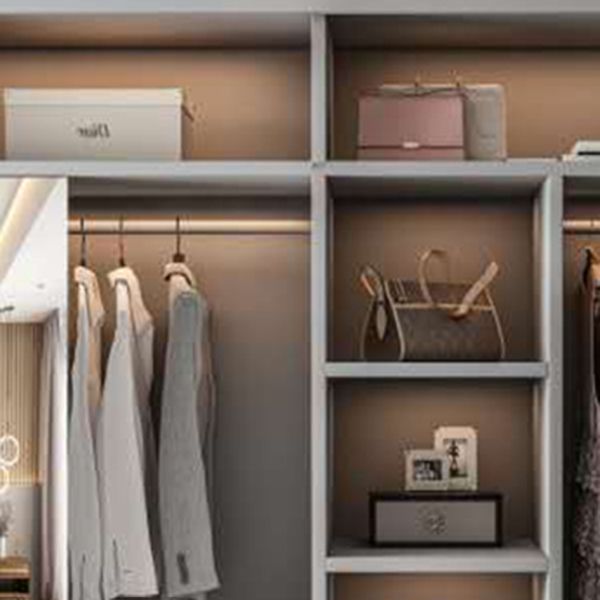 Contemporary Storage Cabinet Sliding Wardrobe Cabinet for Bedroom