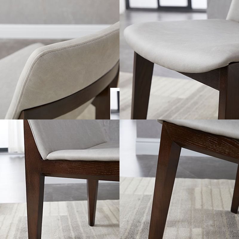 Contemporary Style Wooden Dining Chairs Dining Armless Side Chairs for Kitchen Clearhalo ' kitchen&dining_furn' 'Dining Chairs' 'Dining Tables & Seating' 'dining_chair' 'furn' 'furn_dining_chair' 'Furniture' 'furniture_dining_chair' 'Kitchen & Dining Furniture' 'kitchen' 1200x1200_b83b66f2-bd15-4205-ada1-3b1b5a7c5737