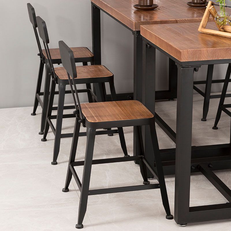 Trestle Base Home Furniture Industrial Style Dining Room Collection for Dining Room Clearhalo ' dining_table' 'Dining Tables & Seating' 'Dining Tables' 'furn' 'furn_dining_table' 'Furniture' 'furniture_dining_table' 'Kitchen & Dining Furniture' 'kitchen&dining_furn' 'kitchen' 'kitchen_dining_table' 1200x1200_b83df1ca-87cc-4213-ace0-f37a7b14df5b