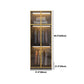 Modern Style Wooden Wardrobe Cloth Rod Included Wardrobe Closet for Bedroom