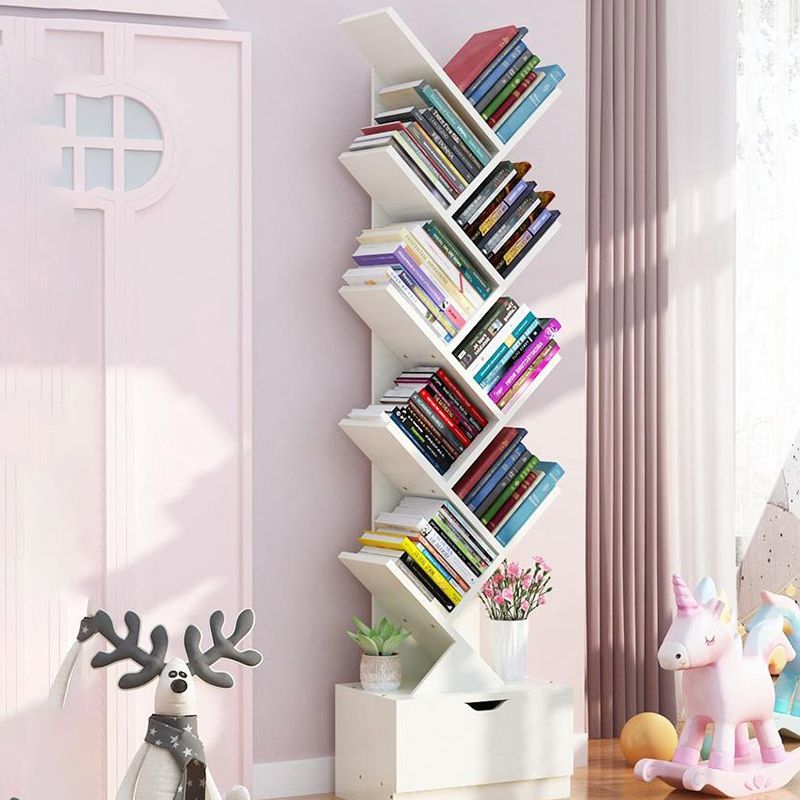 Modern Engineer Wood Bookshelf 7.87" Wide Office Shelf Bookcase Clearhalo 'Bookcases' 'furn' 'furn_bookcases' 'Furniture' 'Office Furniture' 1200x1200_b83e5a3f-e835-4b19-84fa-542ccae4c077