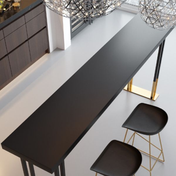 Hedendaagse rechthoek tegen-hoog pubtafel Coffee Shop Sled Pub Bar Table