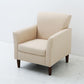 Bedroom Arms Included Basic Four Leg Track Arms Fixed Back Arm Chair