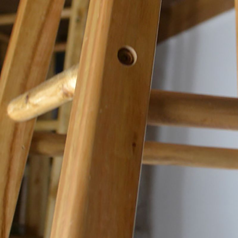 Industrial Style Bar-stool with Wooden Legs Round Seat for Kitchen Bar Clearhalo 'Bar Furniture' 'Bar Stools' 'bar_stools' 'furn' 'furn_bar_stools' 'furniture_bar_stools' 'Kitchen & Dining Furniture' 'kitchen&dining_furn' 'kitchen' 'kitchen_furn' Furniture' 1200x1200_b845443f-74a7-4543-8d0c-27dc1a776879