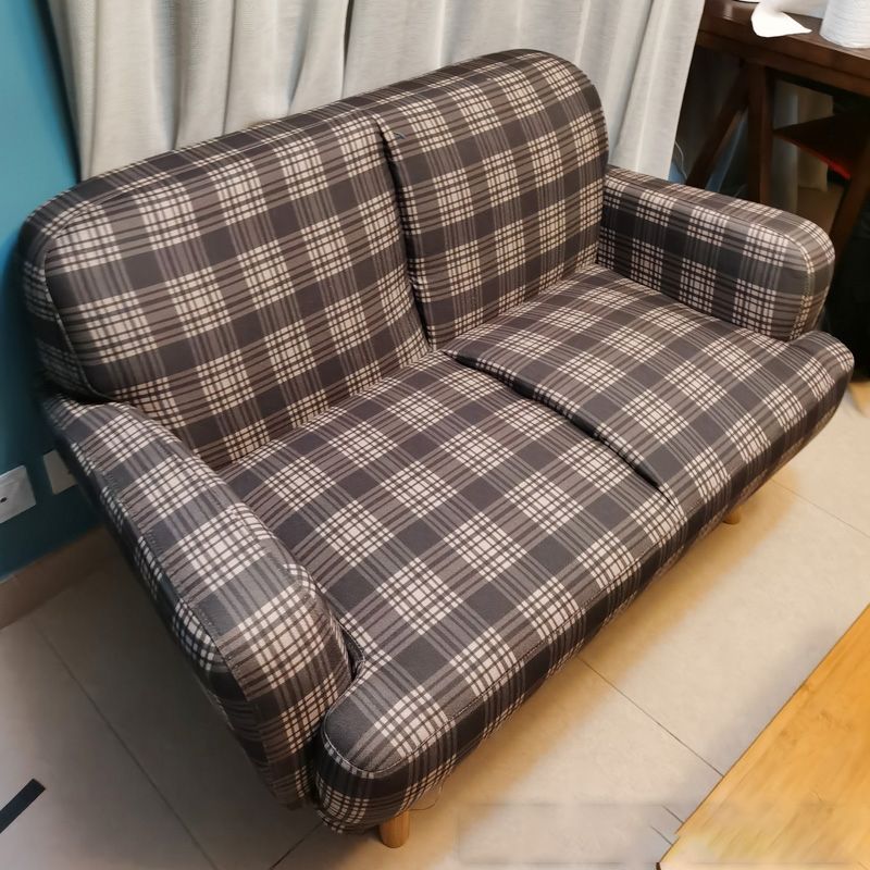 Living Room Contemporary Standard Square Arm Stationary Seating