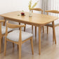Modern Style Solid Wood Dining Table Brown Rectangle Table for Kitchen Dining Room, 47"L x 29.5"H Clearhalo ' dining_table' 'Dining Tables & Seating' 'Dining Tables' 'furn' 'furn_dining_table' 'Furniture' 'furniture_dining_table' 'Kitchen & Dining Furniture' 'kitchen&dining_furn' 'kitchen' 'kitchen_dining_table' 1200x1200_b84c6172-68e5-4512-9680-8cd3ea297dfa