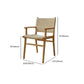 Solid Wood Lounge Chair Woven Back Side Chair with Wooden Legs Clearhalo 'Accent Chairs' 'accent_chairs' 'Chairs & Seating' 'furn' 'furn_accent_chairs' 'Furniture' 'Living Room Furniture' 1200x1200_b84c892f-0f0f-467e-8ced-8d4a086d5fcf