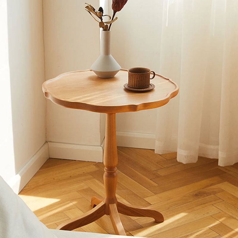 Modern Accent Side Table Naturally Shaped Natural Solid Wood 4 Legs Living Room Clearhalo 'Coffee & Accent Tables' 'End & Side Tables' 'end_side_tables' 'furn' 'furn_end_side_tables' 'Furniture' 'Living Room Furniture' 1200x1200_b84d05fb-0608-477b-8a71-08ae2b7cc05c