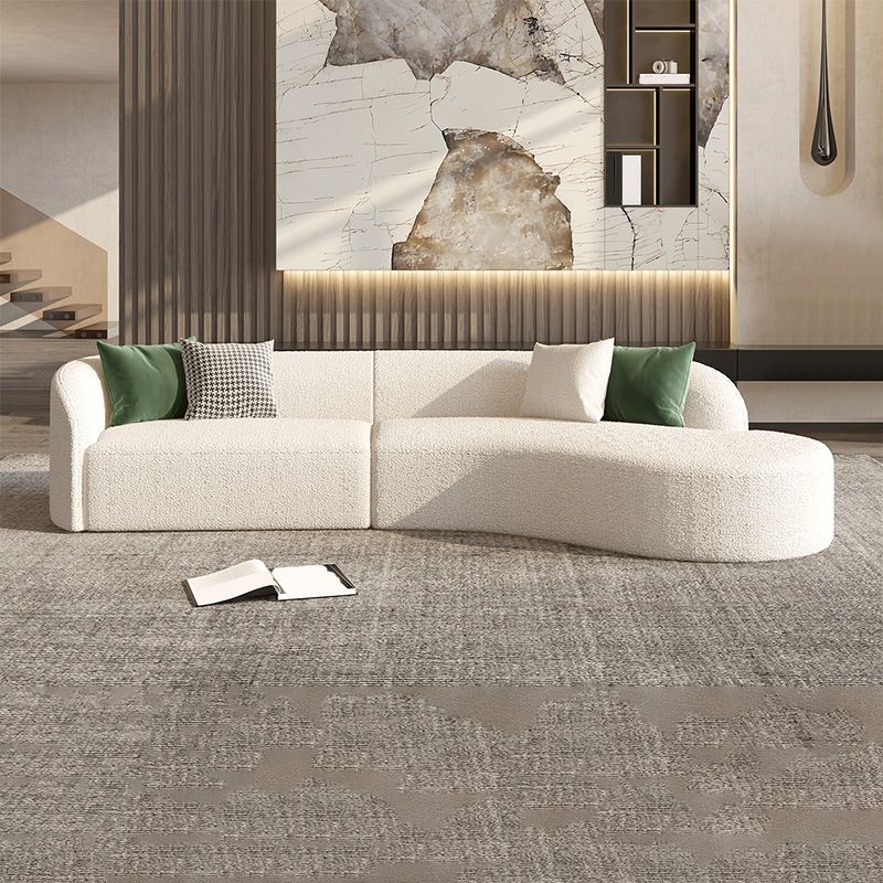 Wool Modern Sofa/Sectional Right Hand Facing for Apartment, Living Room Clearhalo 'furn' 'furn_sectionals' 'Furniture' 'Living Room Furniture' 'Sectionals' 1200x1200_b84e9ac1-023f-4a9c-9d80-5ae911424719