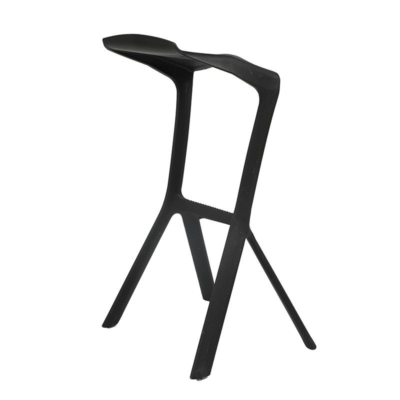 Nordic Distinctive Modelling Barstool Plastic 4 Legs Bar Stool for Living Room, Set of 4 Clearhalo 'Bar Furniture' 'Bar Stools' 'bar_stools' 'furn' 'furn_bar_stools' 'furniture_bar_stools' 'Kitchen & Dining Furniture' 'kitchen&dining_furn' 'kitchen' 'kitchen_furn' Furniture' 1200x1200_b850c451-1c23-47f1-a750-a4d1233f7459