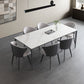 1/4/5/6/7 Pcs Metal Modern Dining Set with Rectangle Table Dinette Set Clearhalo 'Dining Room Sets' 'Dining Tables & Seating' 'dining_room_set' 'furn' 'furn_dining_room_set' 'Furniture' 'furniture_dining_room_set' 'Kitchen & Dining Furniture' 'kitchen&dining_furn' 'kitchen' 1200x1200_b85621e9-b099-46ba-b848-eb41360cd160