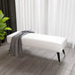 16.5 Inch Wide Glam Metal Seating Bench Cushioned Entryway Bench Clearhalo 'Benches' 'Chairs & Seating' 'furn' 'furn_benches' 'Furniture' 'Living Room Furniture' 1200x1200_b856545a-b4a1-4430-a18f-0d4b77b03e99