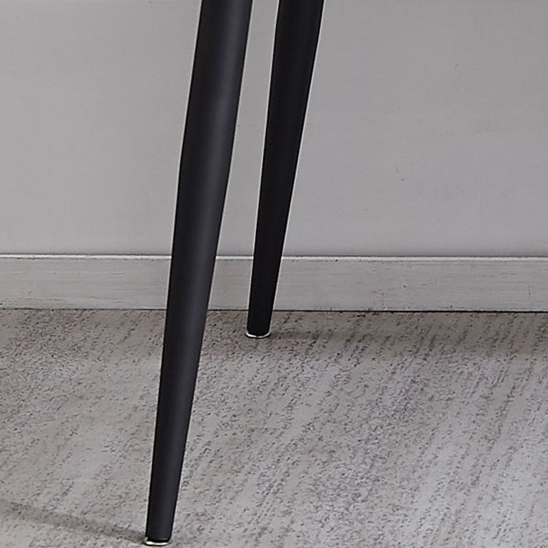 Scrivania contemporanea da scrivania rettangolare con gambe metalliche