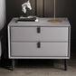 18.5" Tall 2 - Drawer Nightstand Modern Solid Wood Nightstand Clearhalo 'Bedroom Furniture' 'furn' 'furn_night_stand' 'Furniture' 'night_stand' 'Nightstands' 1200x1200_b85d4617-caf2-4779-b8f5-919e52b9a233