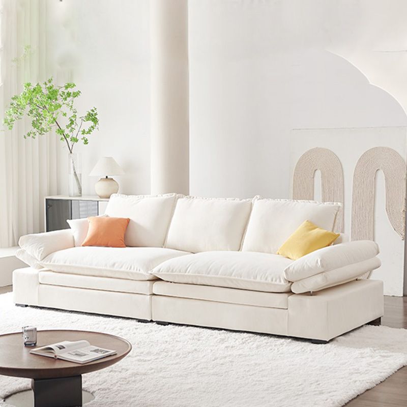 Loveseat Velvet Setteeをリクライニングする現代の枕のトップアーム