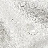 White Square Arm Sectional Sofas Solid Wood Sectional Couch for Living Room