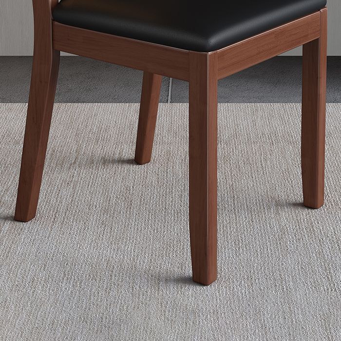 Modern Kitchen Square Dining Chair Open Back Dining Side Armless Chair Clearhalo ' kitchen&dining_furn' 'Dining Chairs' 'Dining Tables & Seating' 'dining_chair' 'furn' 'furn_dining_chair' 'Furniture' 'furniture_dining_chair' 'Kitchen & Dining Furniture' 'kitchen' 1200x1200_b85db87e-f61e-4b11-b1d5-eca2889f5c03