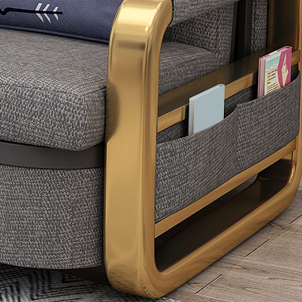 33.46 "H MODERNE CATTUUR BLEND SQUARE ARM BEOPA BED VOOR LEIDEKAMER