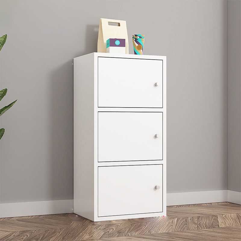 Armoire de rangement en faux bois moderne finition mate Armoire non en bois moderne avec portes à charnière