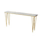 Stone Top Bistro Table Modern Style Bistro Bar Table with Four Legs Clearhalo 'Bar Furniture' 'Bar Tables' 'bar_tables' 'furn' 'furn_bar_tables' 'Furniture' 'Kitchen & Dining Furniture' 1200x1200_b8620621-6865-46ea-a283-fb617aa11a12