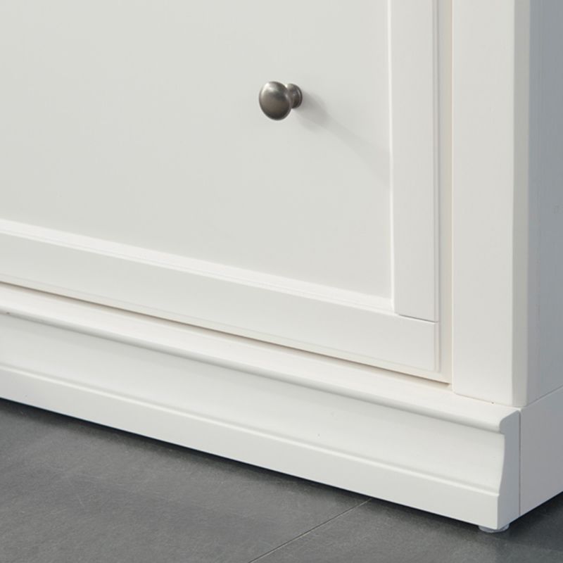 Wooden Standard Bookcase Modern Style White Colour Closed Back Bookshelf Clearhalo 'Bookcases' 'furn' 'furn_bookcases' 'Furniture' 'furniture_bookcases' 'Office Furniture' 1200x1200_b8673e68-b544-4e96-a18a-41a7d2fe67b2