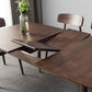 Extendable Rectangle Dining Table Modern Adjustable Oak Wood Table with 4 Legs Clearhalo ' dining_table' 'Dining Tables & Seating' 'Dining Tables' 'furn' 'furn_dining_table' 'Furniture' 'furniture_dining_table' 'Kitchen & Dining Furniture' 'kitchen&dining_furn' 'kitchen' 'kitchen_dining_table' 1200x1200_b868b7f4-9170-4ae4-832d-46110df99aa3