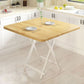 Industrial Extendable MDF Dining Table Square Standard Dining Table for Kitchen Clearhalo ' dining_table' 'Dining Tables & Seating' 'Dining Tables' 'furn' 'furn_dining_table' 'Furniture' 'furniture_dining_table' 'Kitchen & Dining Furniture' 'kitchen&dining_furn' 'kitchen' 'kitchen_dining_table' 1200x1200_b86b18b4-c811-4944-93ae-417f0abf63f3