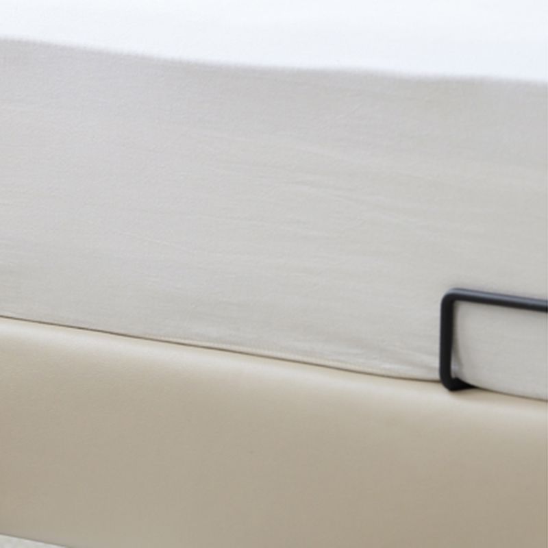 Leather Standard Bed Contemporary Wood Frame Bed with Upholstered Headboard Clearhalo 'Bedroom Furniture' 'Beds' 'furn' 'furn_beds' 'Furniture' 1200x1200_b86b5ef7-cfb3-485e-a4ce-aba7227187b4