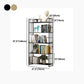 Modern Style Metal Bookshelf Vertical Open Shelf Bookcase for Study Room Clearhalo 'Bookcases' 'furn' 'furn_bookcases' 'Furniture' 'furniture_bookcases' 'kitchen' 'kitchen_bookcases' 'Living Room Furniture' 'Office Furniture' 1200x1200_b86d996f-24e9-4cec-a7d8-7cdcbe23e3c4