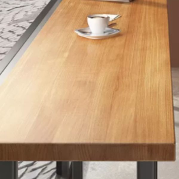Juego de mesa de Bar moderno de 1/7 piezas, mesa de mostrador rectangular de madera con taburetes