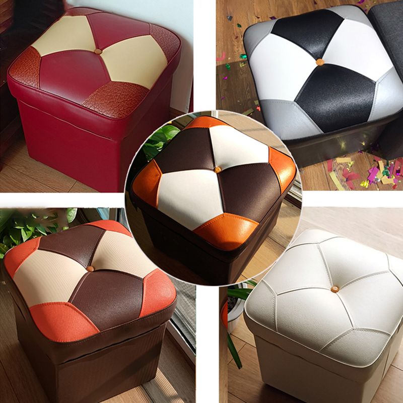 Modern Color Piece Standard Water Resistant Square Standard for Drawing Room Clearhalo 'furn' 'furn_ottomans_poufs' 'Furniture' 'Living Room Furniture' 'Ottomans & Poufs' 'ottomans_poufs' 1200x1200_b87ad1fb-46da-4226-9546-7aea8ceabcd7