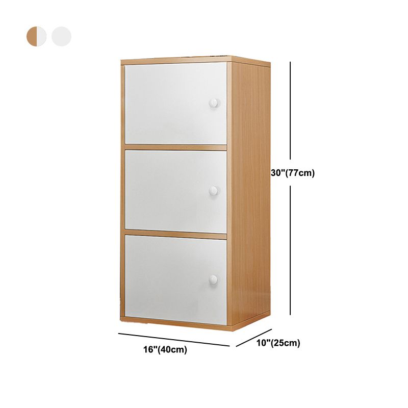 Contemporary 15.74" Wooden Cabinet , Rectangle Accent Cabinet Clearhalo 'Cabinets & Chests' 'cabinets_chests' 'furn' 'furn_cabinets_chests' 'Furniture' 'Living Room Furniture' 1200x1200_b87c66d9-3568-424f-bdd2-fc58bc3eb1e8