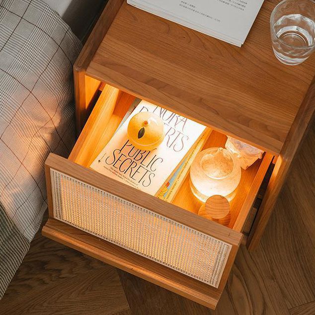 Modern Accent Table Nightstand Wood Night Table for Bedroom Home Clearhalo 'Bedroom Furniture' 'furn' 'furn_night_stand' 'Furniture' 'night_stand' 'Nightstands' 1200x1200_b881a0d5-a3b5-4f86-b7c5-91ba2d929f52