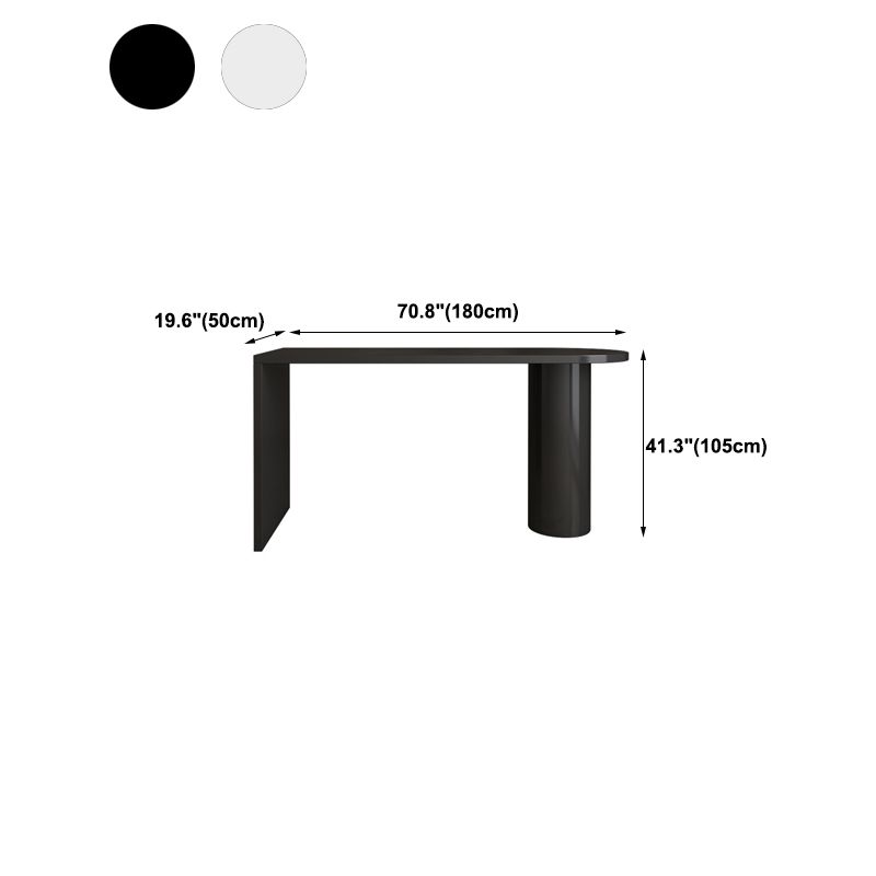 Table de bar moderne rectangulaire en bois massif, table à manger pour cuisine, salon, café