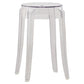 Nordic Style Bar-stool Round Counter Bar Stool with Plastic Legs for Home Clearhalo 'Bar Furniture' 'Bar Stools' 'bar_stools' 'furn' 'furn_bar_stools' 'Furniture' 'furniture_bar_stools' 'Kitchen & Dining Furniture' 1200x1200_b887b886-f535-4dc4-9f31-6dfb34ddd90c