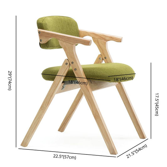 Country Style Dining Arm Chairs Open Back Foldable Upholstered Armchair Clearhalo ' kitchen&dining_furn' 'Dining Chairs' 'Dining Tables & Seating' 'dining_chair' 'furn' 'furn_dining_chair' 'Furniture' 'furniture_dining_chair' 'Kitchen & Dining Furniture' 'kitchen' 1200x1200_b88c7dd8-8064-4822-9278-938156a60fd5
