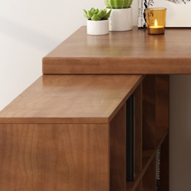 Industrial Solid Wooden Office Desk L-Shape Writing Desk for Bedroom Clearhalo 'furn' 'furn_office_desk' 'Furniture' 'Office Desks' 'Office Furniture' 'office_desk' 1200x1200_b88d32b1-ed8a-4525-a173-73eb6e3e9687