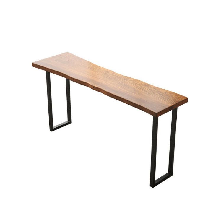 Industrial 1/2/4/7 Pieces Solid Wood Bar Table Set Fixed Bistro Set Clearhalo 'Bar Furniture' 'furn' 'furn_home_bar_bar_sets' 'Furniture' 'Home Bars & Bar Sets' 'home_bar_bar_sets' 'Kitchen & Dining Furniture' 1200x1200_b88d3454-85dd-4bd7-ab00-35d60c642417
