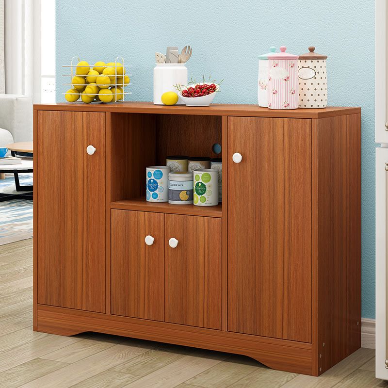 Server del server di pranzo in legno prodotto con porta e cassetto