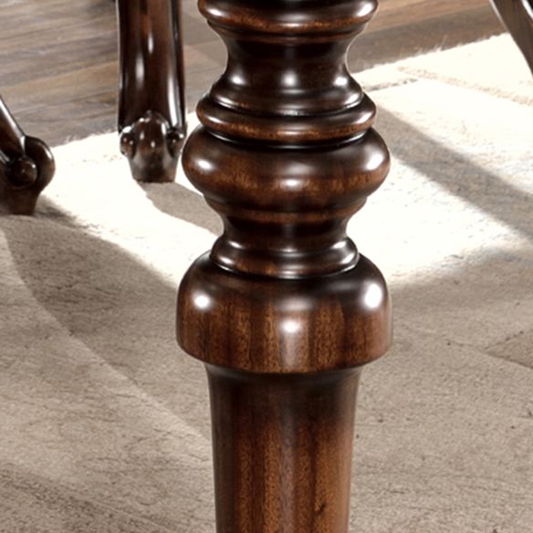 Traditional Style Solid Wood Dining Set with Rectangle Shape Table Table and 4 Legs Base Clearhalo 'Dining Room Sets' 'Dining Tables & Seating' 'dining_room_set' 'furn' 'furn_dining_room_set' 'Furniture' 'furniture_dining_room_set' 'Kitchen & Dining Furniture' 'kitchen&dining_furn' 'kitchen' 1200x1200_b896a5bc-fc83-45ed-a245-dbba38f2ec48