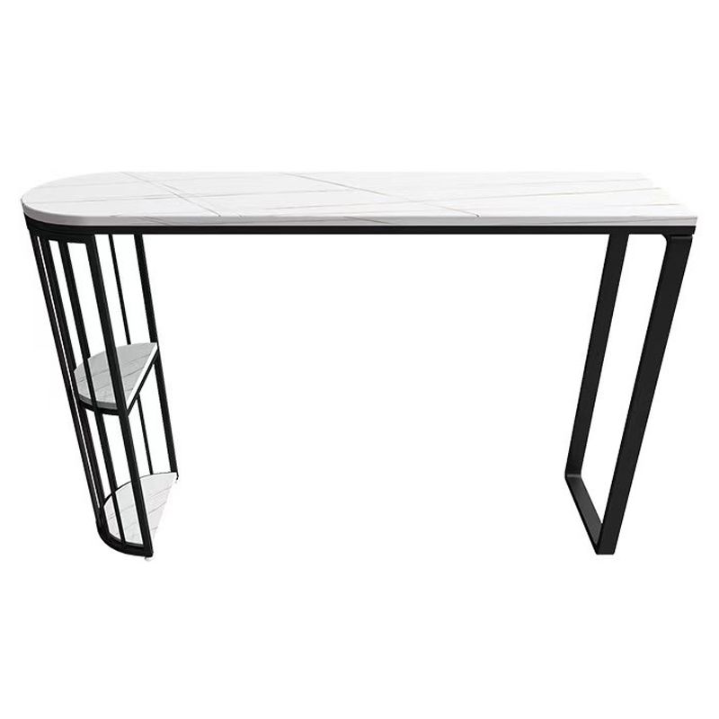 Modern Sintered Stone Table Dining Bar Counter Table for Kitchen Clearhalo 'Bar Furniture' 'Bar Tables' 'bar_tables' 'furn' 'furn_bar_tables' 'Furniture' 'furniture_bar_tables' 'Kitchen & Dining Furniture' 1200x1200_b89830dc-89ac-4ea9-9fec-6f677e92798e
