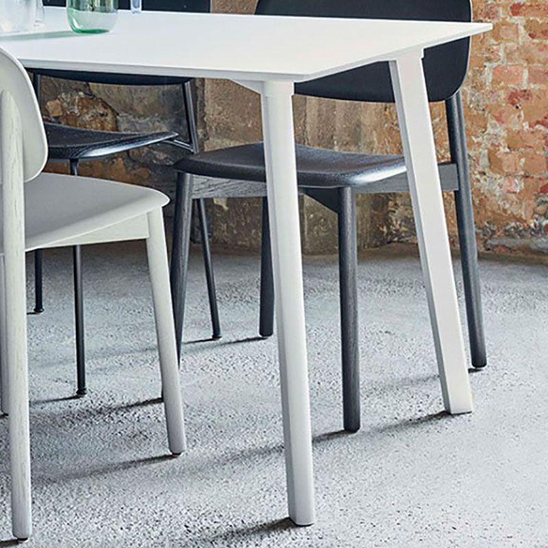 Modern Solid Wood Dinette Table Rectangle Home Desk 4 Legs Dining Table Clearhalo 'Dining Tables & Seating' 'Dining Tables' 'dining_table' 'furn' 'furn_dining_table' 'Furniture' 'furniture_dining_table' 'Kitchen & Dining Furniture' 'kitchen' 'kitchen_dining_table' 1200x1200_b8987e20-b9b9-4e5f-8479-0e3556280073