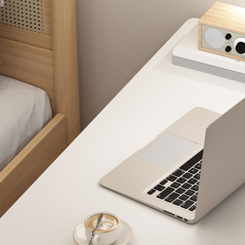 Modern Rectangular/Square Corner Table Wood Side End Table for Living Room