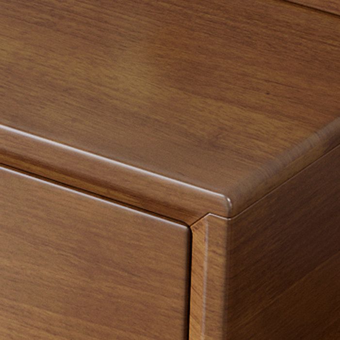 ScandinavianSolid Wood Table Makeup Vanity with Mirror and Drawers