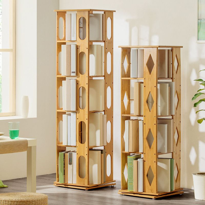 Libreria in legno ingegnerizzato per libreria verticale moderna per la sala da studio